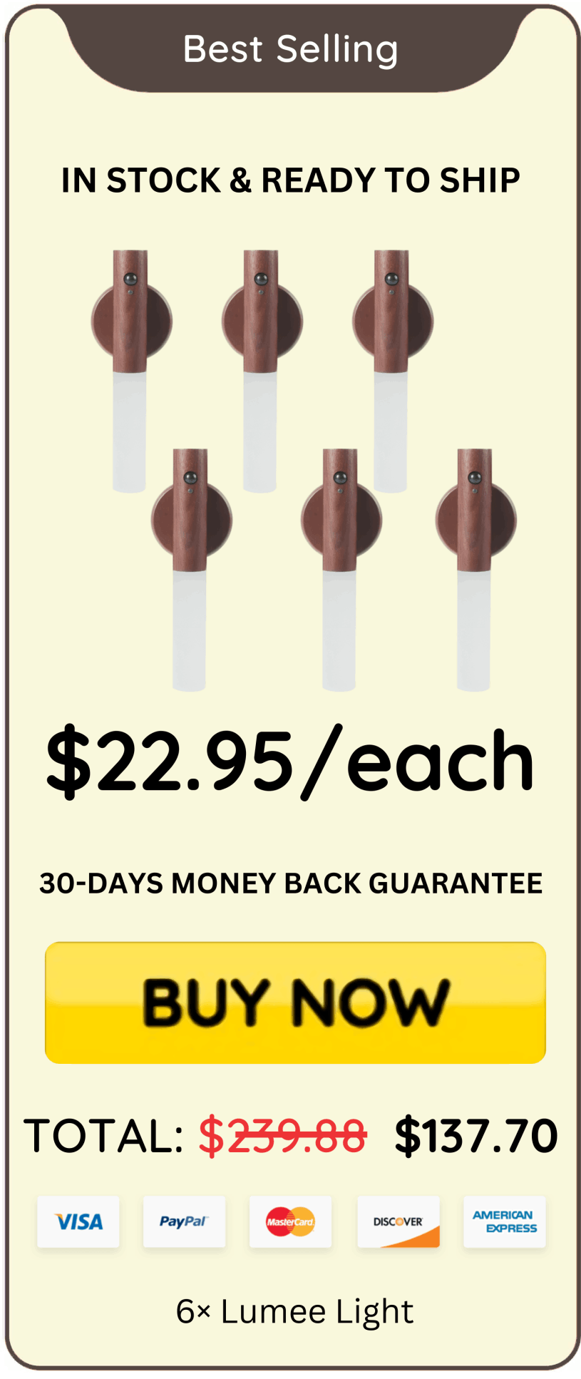 Lumee Light offer price